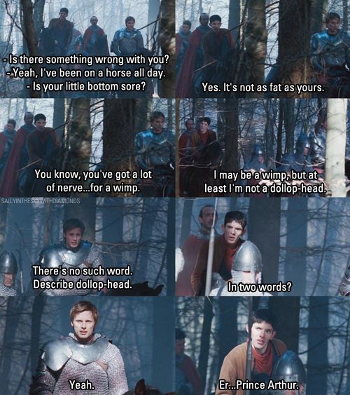 Funny moment in Merlin!