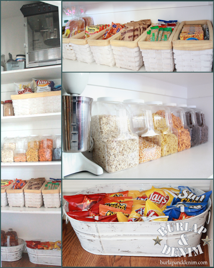 Great ideas on pantry organization. Love her entire site!
