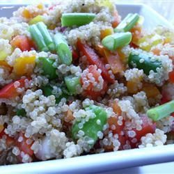Quinoa Vegetable Salad | "This is the perfect side dish for summer. It is li