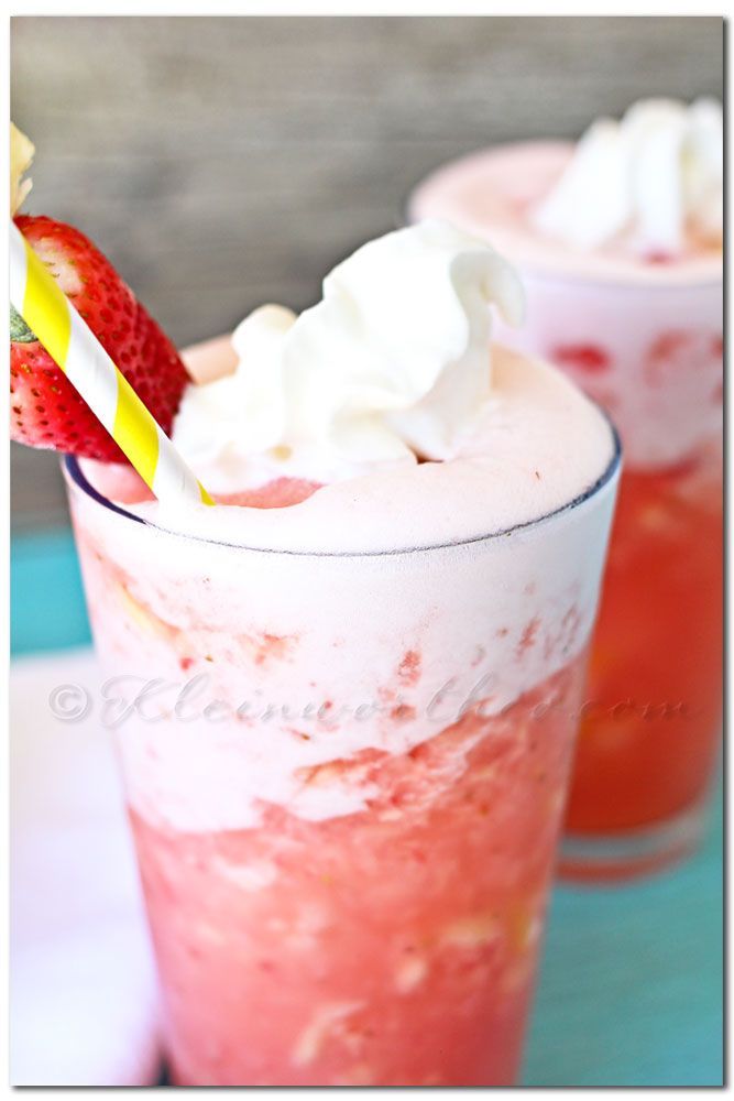 Strawberry Pineapple Slush…Oh my!