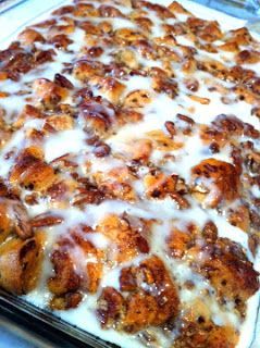 Cinnamon Roll French Toast Bake Recipe ~ super easy to make and super yummy!