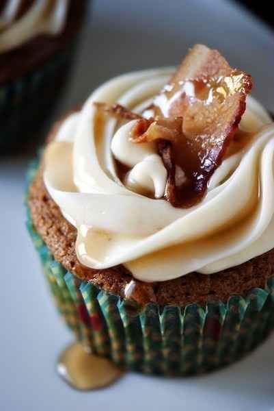 Maple French Toast and Bacon Cupcakes | 22 Mouthwatering Desserts Improved By Ba