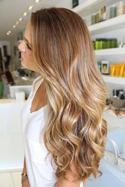 Caramel blonde… Hair.. Need… Love….Great new spin on Ombre hair. This look