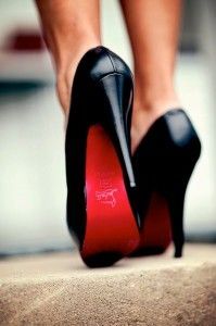 classic black shoes | louboutin