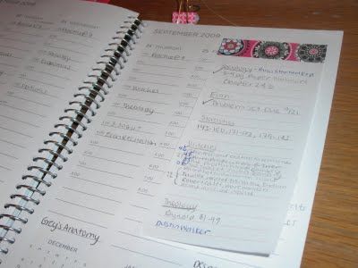 College Prep: Stick It…stay organized and on task with lists!