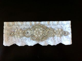 diy wedding garter