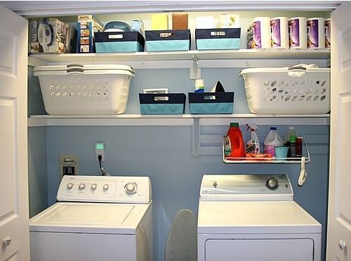 Laundry closet idea