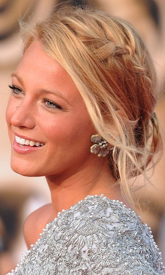She has the most gorgeous hair, always in some kind of braid! Love Blake :)