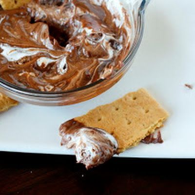 SMores Dip… oh my lawd!! I need to try this!