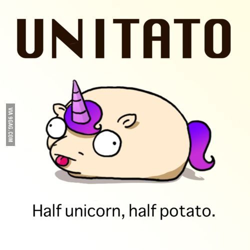 Unitato.  I love the internet.  I would buy a plush version of this.