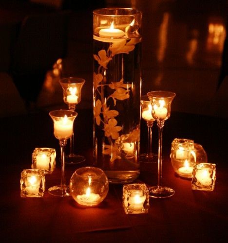 Wedding Candle Centerpieces Romantic Atmosphere At Your