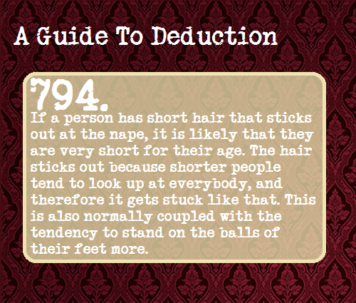 A Guide to Deduction. Its sad that I know this to be true because it happens to