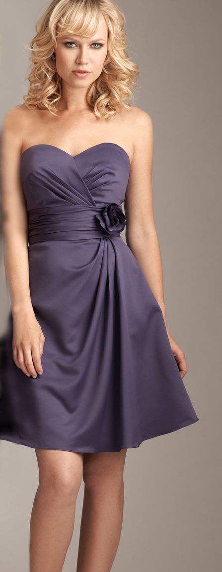 As much as I dont like short bridesmaid dresses this is super cute!