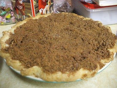 Crumb Topped Apple Pie