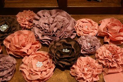 DIY Fabric Flowers