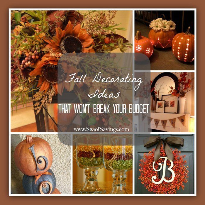 Fall Decorating Ideas!