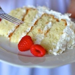 Heavenly Coconut Cake – for my father in law who loves coconut cake!