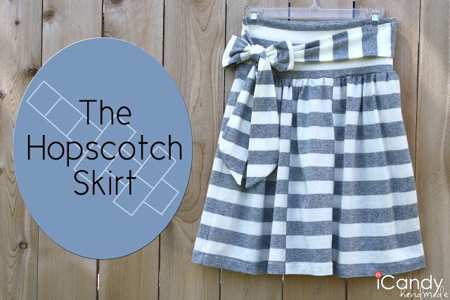 icandy handmade: (tutorial) Hopscotch Skirt