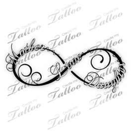Infinity Tattoo Designs On And Post Mother Daughter