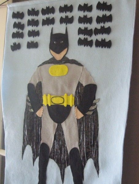Pin the bat on batman super hero themed party?!!