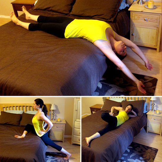 Stretches before bedtime that help you to relieve stress and sleep better