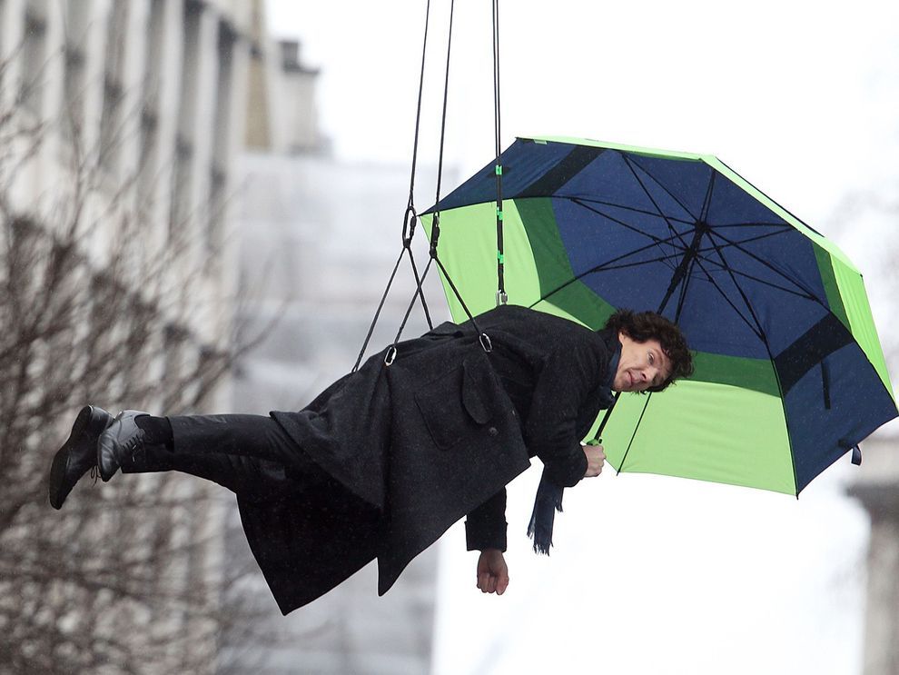 8 Pictures Of Benedict Cumberbatch Suspended In The Air. I sense a lot of photos