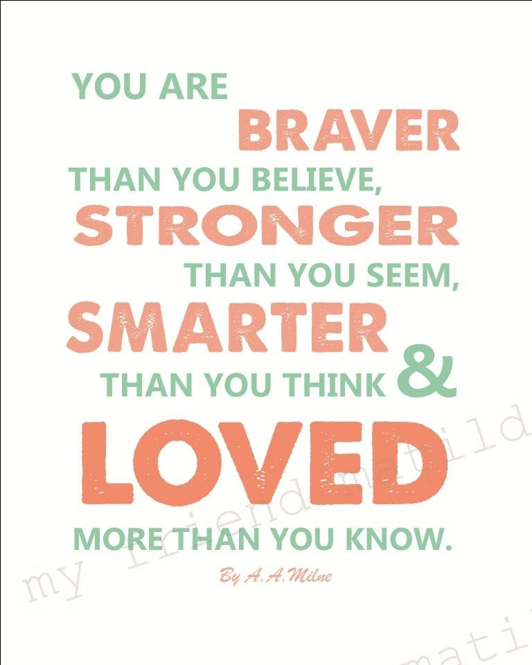 A A Milne Childrens Babies Quote Poster Print