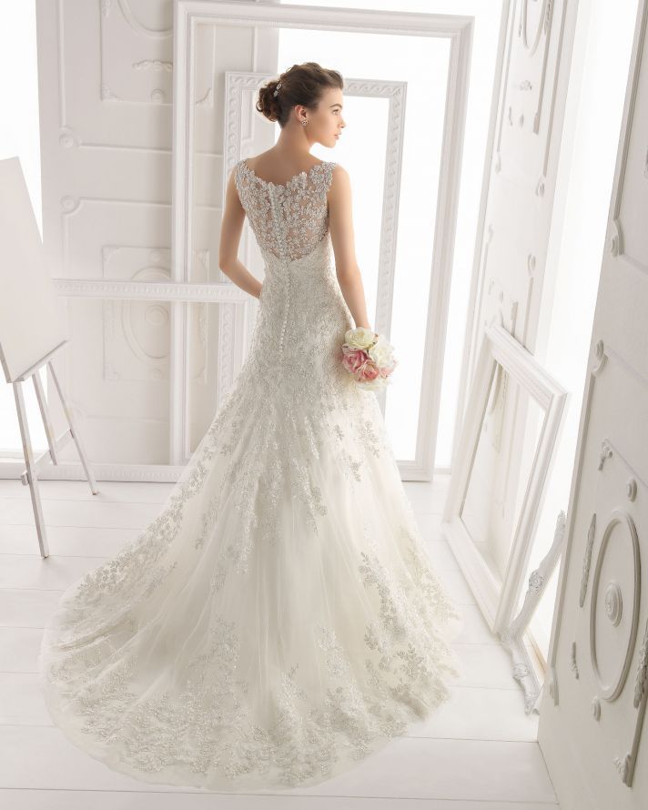 Aire Barcelona wedding dress 2014 Bridal Olivia