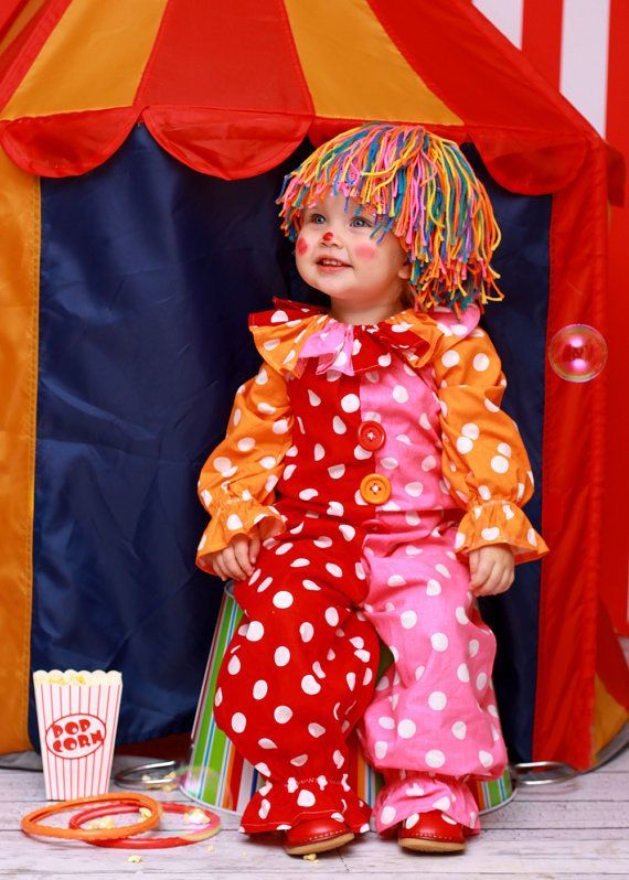 Clown Costume Kids clown costume Clown by MyPurplePrincessShop