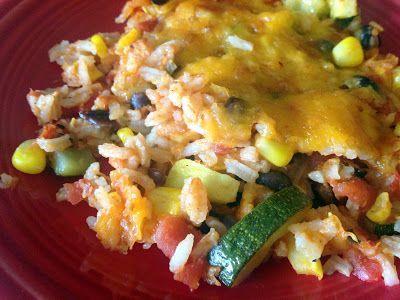 Healthy Vegetarian Mexican Casserole — This was a big hit at tonights dinner.