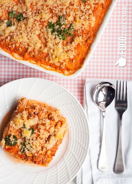 Low Carb & No Pasta Spaghetti Cheese Bake Recipe – Nutritional Info: Servings Pe