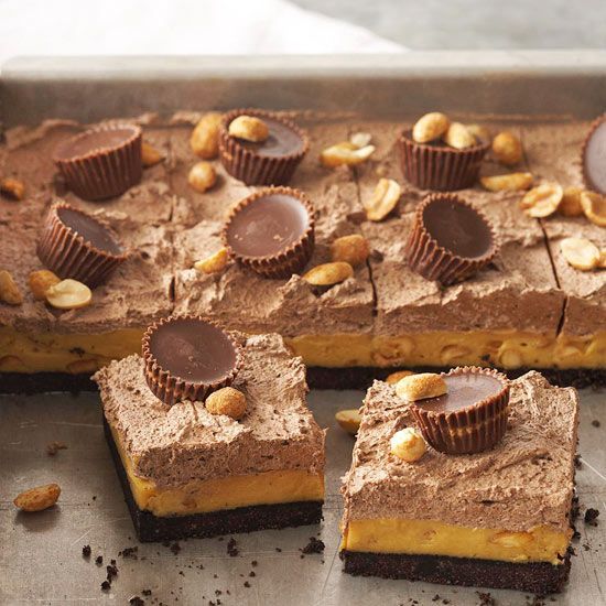 Peanut Butter-Chocolate Squares