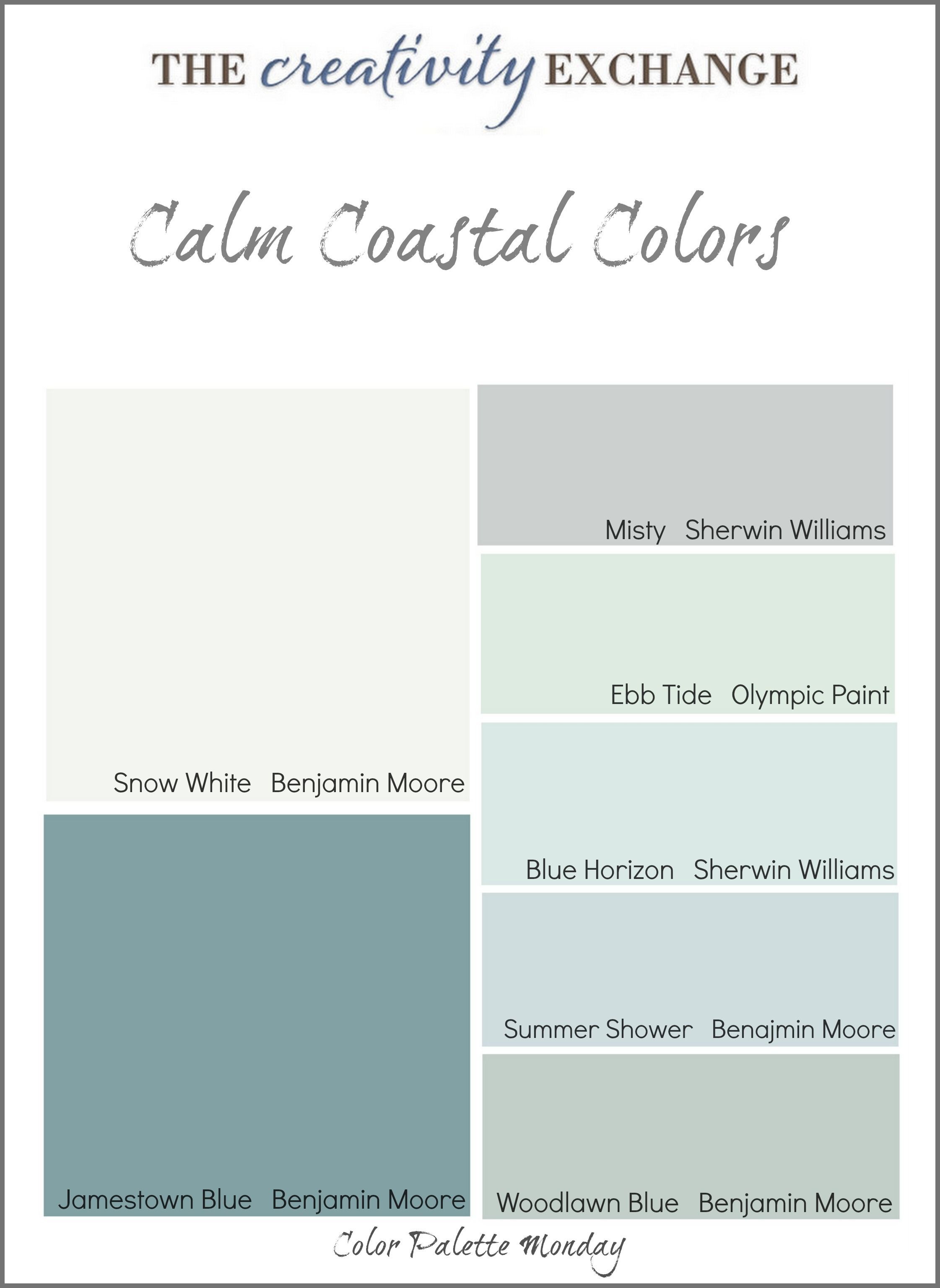 Readers Favorite Paint Colors {Color Palette Monday}