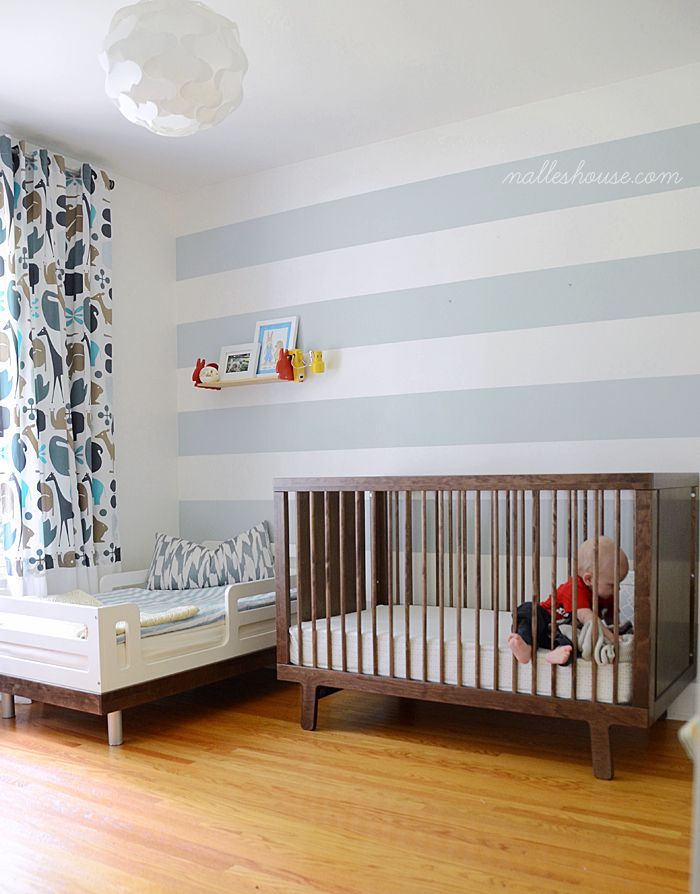 Shared toddler and baby room, #shared room, #toddler room, #oeuf