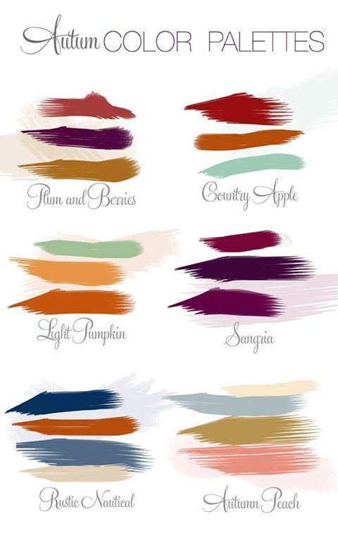 fall wedding colors 2014 – Google Search  I like the plum and berries palate for