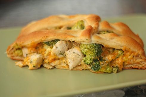 Broccoli Chicken Braid dinner recipe: I started making this long before pinteres