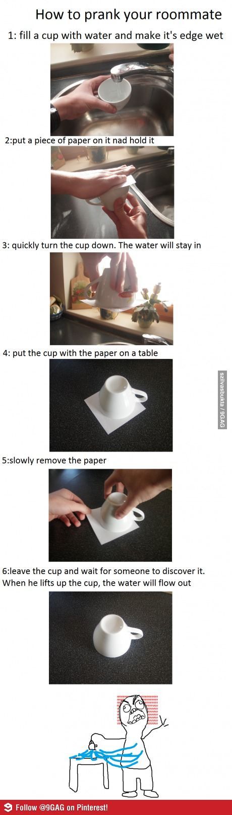 How to prank your roommate