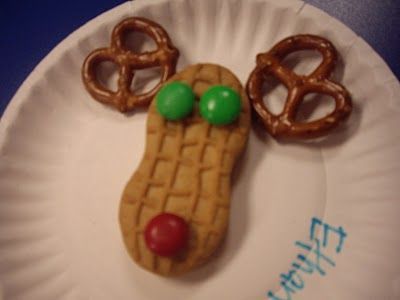 Reindeer cookie craft for toddler  would love to do this w/ grandkids