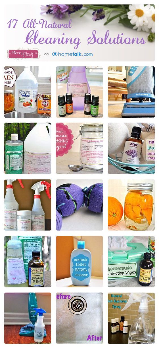 All Natural Cleaning Solutions  Hometalk via @My Merry Messy Life