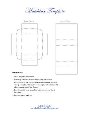 and she includes the match box pattern….I make these boxes and attach tiny cot