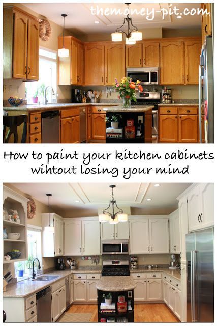 @Ashlie Oestreich Elliott: How To Paint Your Kitchen Cabinets Without Losing You