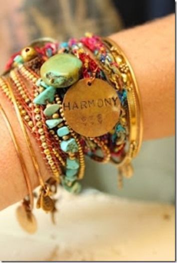 bracelets, harmony tag- It should also have a heart then it would be perfect