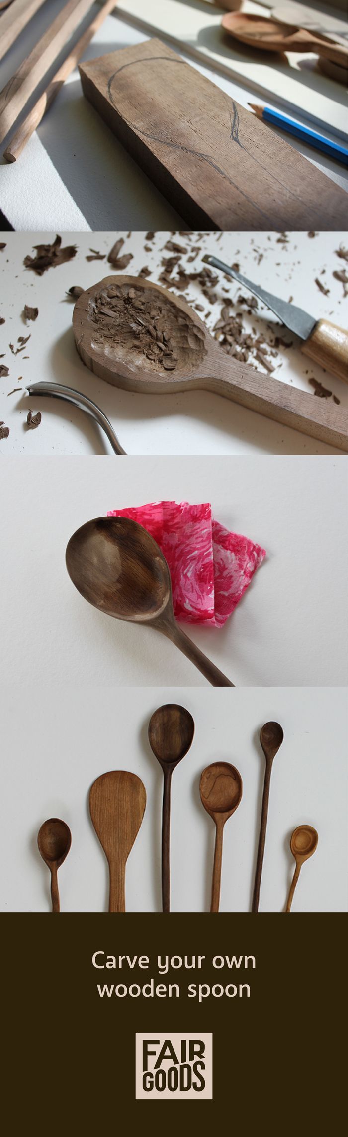 Carve your own wooden spoon!