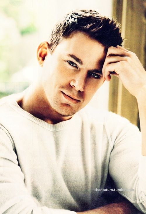 Channing Tatum Hes what gets me thru the day
