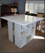 dyi craft tables | Easy DIY craft table