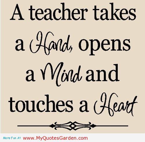 education quotes inspirational for teachers | Quotes About Teacher | My Quotes G