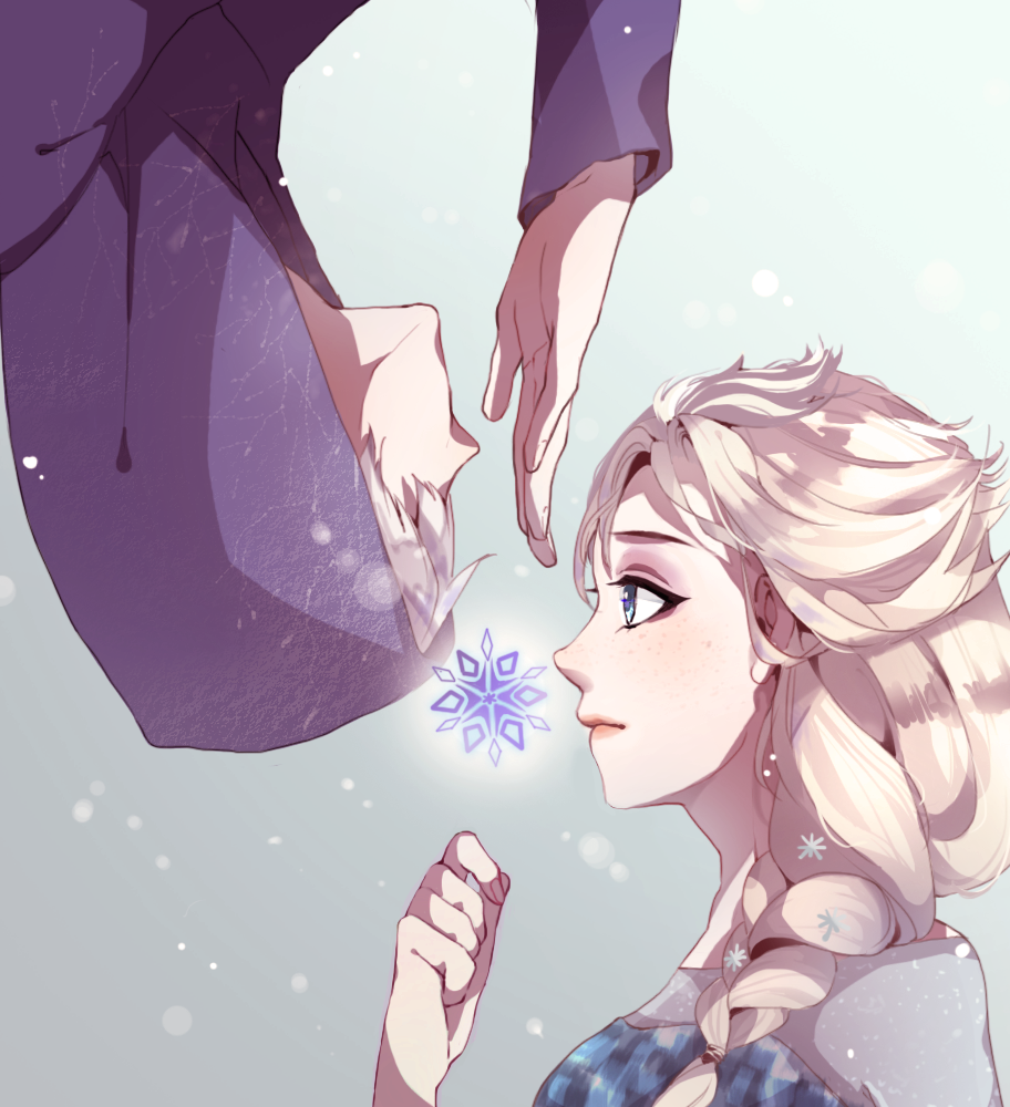 Jack Frost from “Rise Of The Guardians” and Elsa from “Frozen” – OMG yes. I need