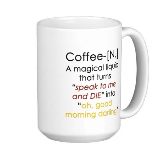 Magic Coffee Mug – #funny mug just for #coffee lovers (comes as is – magical liq