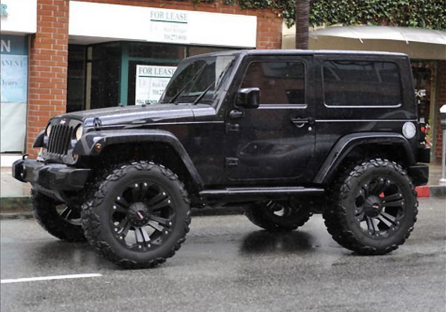 Murdered out Jeep Wrangler