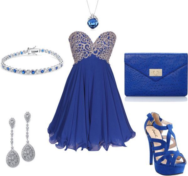 “Sapphire Wedding Date” by narowi on Polyvore